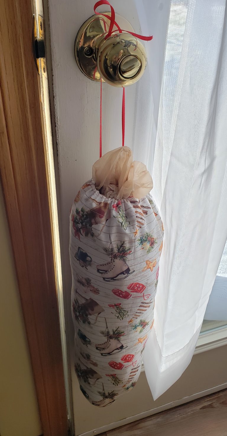 plastic bag holder diy