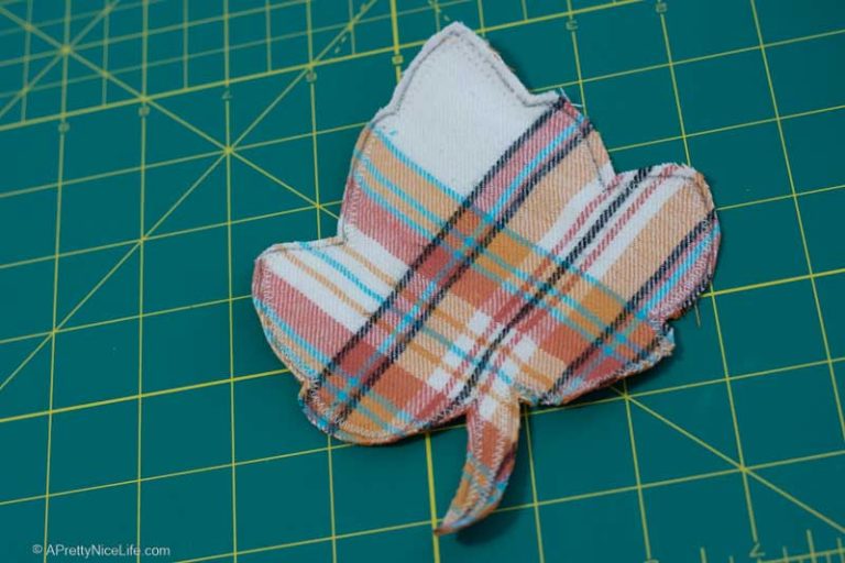 Fall Leaf Coaster Sewing Pattern