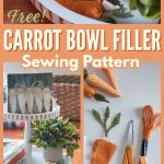 Free Carrot Bowl Filler Sewing Pattern
