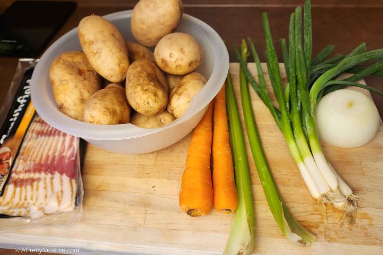 Ingredients on the counter