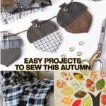 Humble, fun home decor sewing projects for fall
