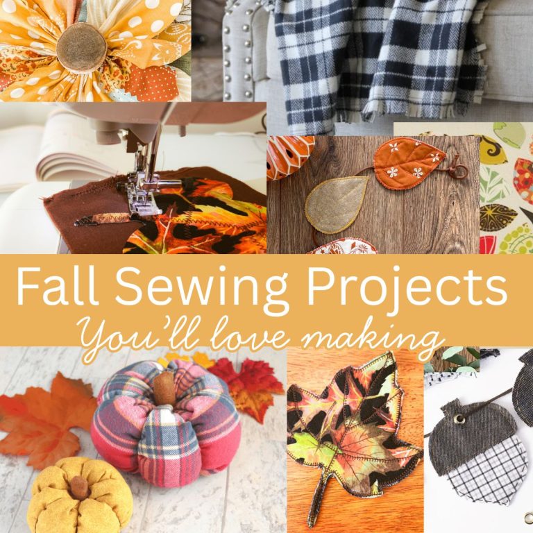 Fall sewing projects you'll love to make