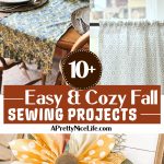 Easy & Cozy Fall Sewing Projects